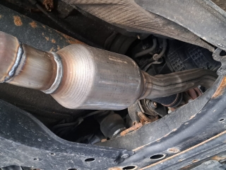 2013 Rav4 2nd Cat Converter, flange bypass , hanger