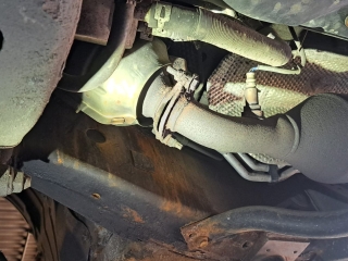 2013 Rav4 2nd Cat Converter, flange bypass , hanger